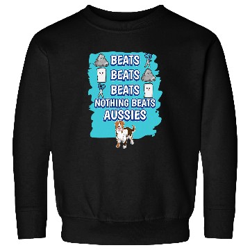 Discover Aussies Rock Paper Scissors Game Australian Shepherd Sweatshirts