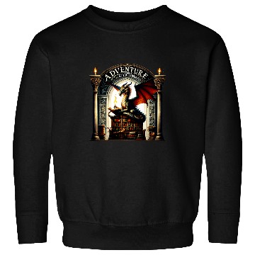 Discover Dragon Pet Reading Lover Adventure Begins At Your Library Dragons Sweatshirts