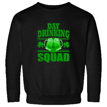 Discover Beer Fun St Patrick s Day Drinking Squad vintages Beer Shamrocks Sweatshirts