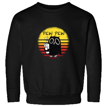 Discover Owl Pet Pew Pew Madafakas Owl Sweatshirts