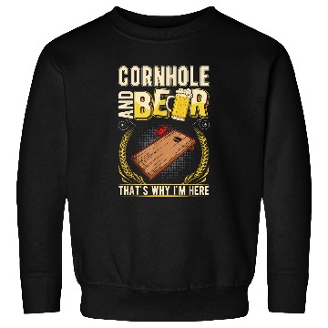 Discover Beer Fun Cornhole And Beer Cornhole Player Sweatshirts