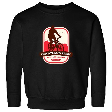 Discover Candyland Trail Spirit Mountain Minnesota Sweatshirts