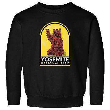 Discover Bear Pet Yosemite National Park Bear 1 Sweatshirts