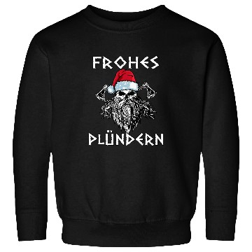 Discover Merry Plundering Valhalla Viking Christmas Outfit Sweatshirts