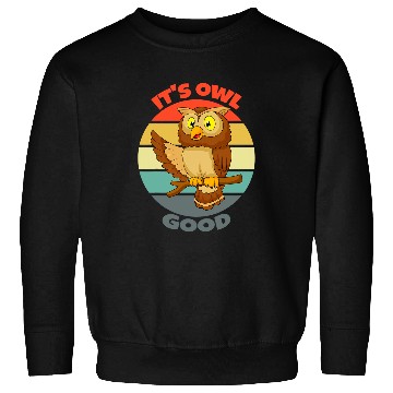 Discover Owl Pet It s Owl Good Owl Good Sweatshirts