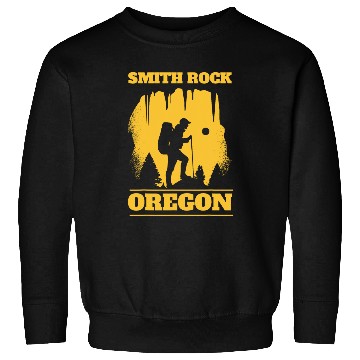 Discover Hiking Trail Smith Rock Oregon Souvenir Mountain Sweatshirts