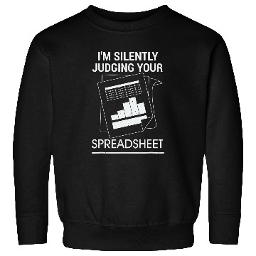 Discover Spreadsheet Accounting Using Excel Calculating Accountant Sweatshirts