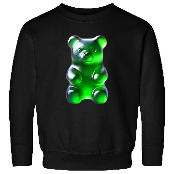 Discover Bear Pet Green Gummy Bear Sweatshirts