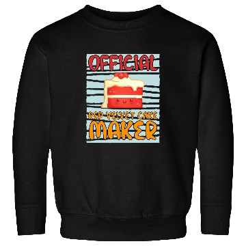 Discover Officially Red Velvet Cake Maker Cooking Chef Sweatshirts