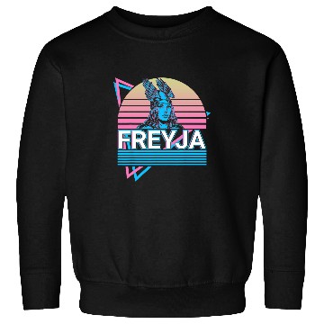 Discover Freyja Norse Goddess Pagan Wiccan Sweatshirts