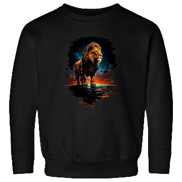 Discover Lion Pet Powerful And Courageous Lion Great Lion 3 Sweatshirts