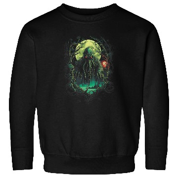 Discover Cthulhu Lovecraft Fantasy Sweatshirts