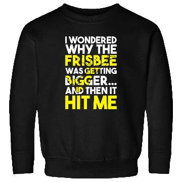 Discover Flying Disc Throwing Frisbee Player Funny Ultimate Frisbee Sweatshirts