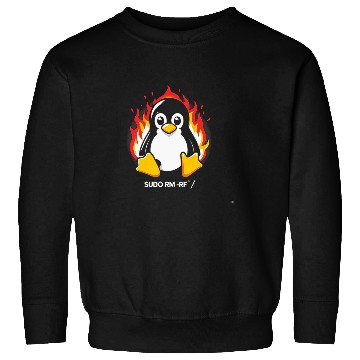 Discover Penguin Pet Funny Linux Penguin Tux Computer Science Idea Sweatshirts