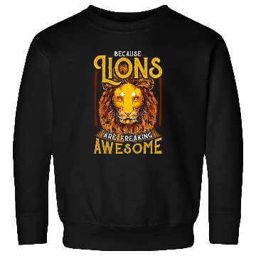 Discover Lion Pet Aesthetic Positive Affirmation Sweatshirts