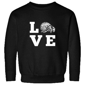 Discover Hermit Crab Animal Valentines Day Gift Crab Sweatshirts