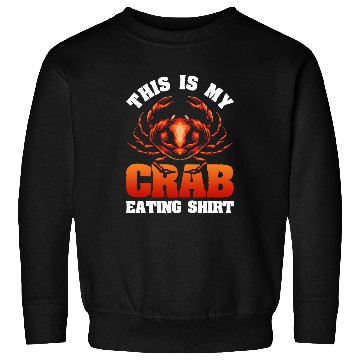 Discover Crab Eating Lobster Lover Gift Crab Sweatshirts