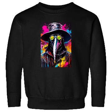 Discover Cryptid Dystopian Post Apocalyptic Wasteland Graffiti Design Sweatshirts