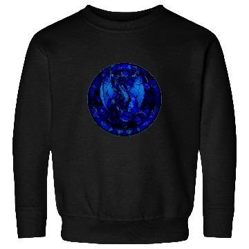 Discover Dragon Pet Stained Glass Dragon 2 Sweatshirts