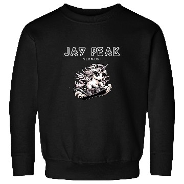 Discover Jay Peak Vermont Cool Snowboard Unicorn Sweatshirts