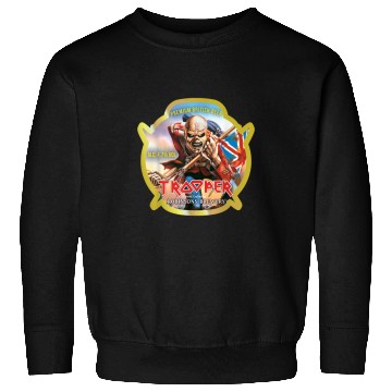 Discover Beer Fun Iron Maiden Trooper Beer Label Colors Sweatshirts