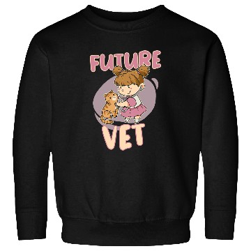 Discover Pets Veterinarian Animals 2 Sweatshirts