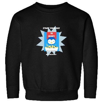Discover Penguin Pet Funny Breakfast Cereal Penguin Sweatshirts
