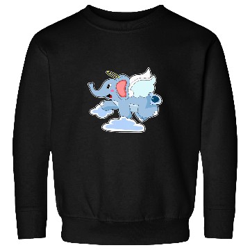 Discover Elephant Pet Angel wings Clouds Sweatshirts