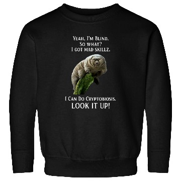 Discover Bear Pet Buffalo Tees Tardigrade Water Bear Science Biology Sweatshirts