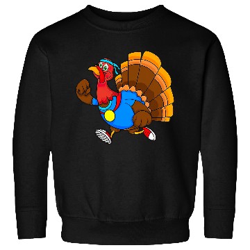Discover Funny Turkey Running Turkey Trot Thanksgiving Sweatshirts