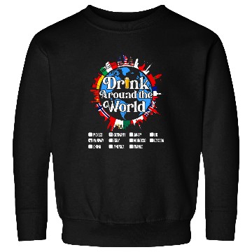 Discover Beer Fun Vacation Drinking Countries International National Beer Day Sweatshirts