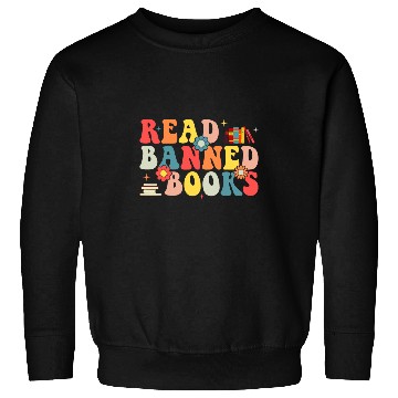 Discover Im With The Banned Books I Read Banned Books Lovers Womens Sweatshirts