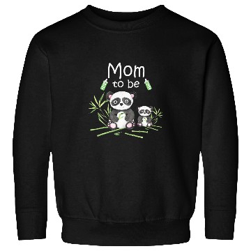 Discover Panda Pet mom to be panda bear cute baby shower Sweatshirts