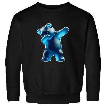Discover Bear Pet Gummy Bear Blue Gummy Bear Dabbings Gummy Bear Sweatshirts