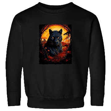 Discover Lion Pet Mountain Lion Halloween Sweatshirts