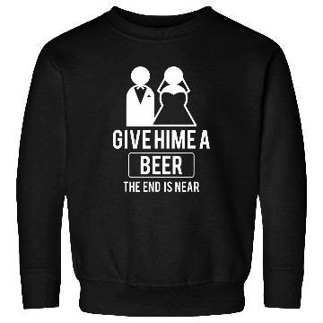 Discover Beer Fun Beer Bride Groom Bachelor Bachelorette Wedding Get Married 2 Sweatshirts