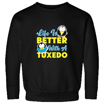 Discover Penguin Pet Life Is Better With A Tuxedo Sweatshirts