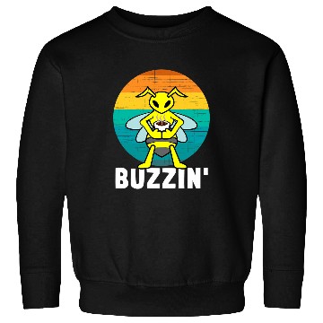 Discover Coffee Fun Buzzin Bee Coffee Funny Protect Bees And Caffeine Sweatshirts