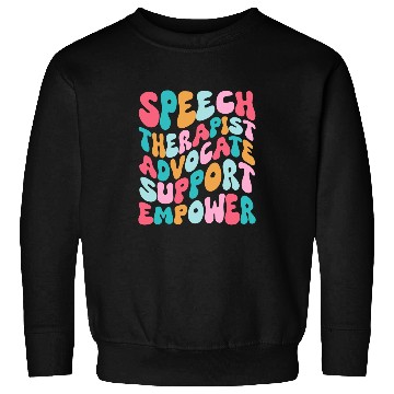 Discover Pathology Speech Language Pathologist Speech Therapist Sweatshirts