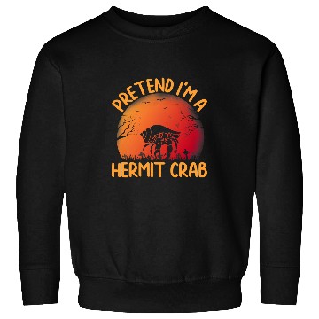 Discover Pretend Im a Hermit Crab Group Matching Halloween Holiday Sweatshirts
