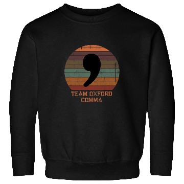 Discover Police Job Team Oxford Comma vintages Circle Funny Grammar Police Sweatshirts
