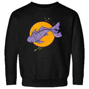 Discover Japan Koi Fish Japanese Art Gift Sweatshirts