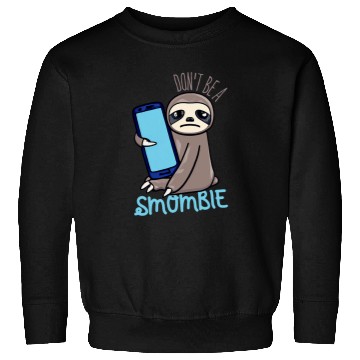 Discover Sloth Pet Smombie Sloth Bored Sloth With Mobile Phone 1 Sweatshirts