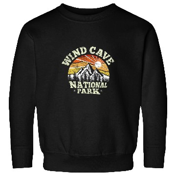 Discover Retro vintages US South Dakota 1903 Wind Cave National Park Sweatshirts