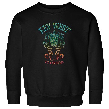 Discover Turtle Pet Key West Florida Sea Turtle 4 Sweatshirts