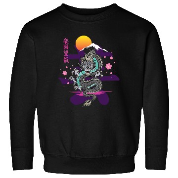 Discover Japanese Dragon Asia Tattoo 1 Sweatshirts