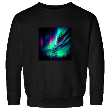 Discover Northern Lights Aurora Borealis 2 Sweatshirts