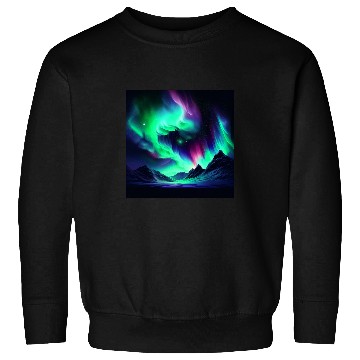 Discover Northern Lights Aurora Borealis 3 Sweatshirts