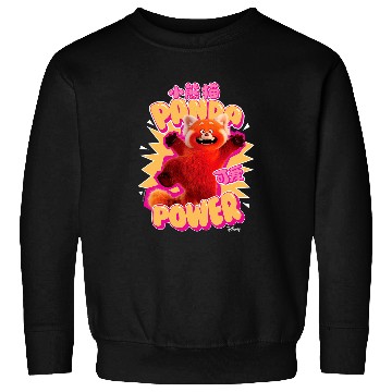 Discover Panda Pet Turning Red Panda Power Sweatshirts