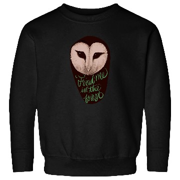 Discover Owl Pet Artsy Barn Owl Sweatshirts